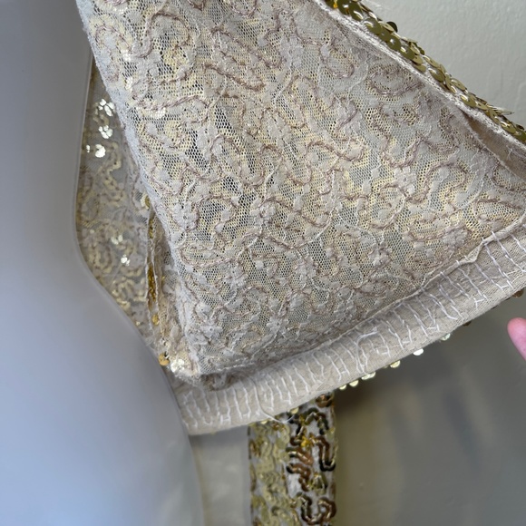 Gold Hawk | Golden Sequin Embellished Cardigan - Picture 13 of 16